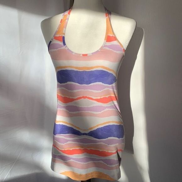 Lululemon Cool Racerback Tank Top Beacher Stripe - Picture 2 of 7